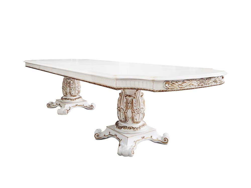 Heckler Dining Table W/Pedestal Base