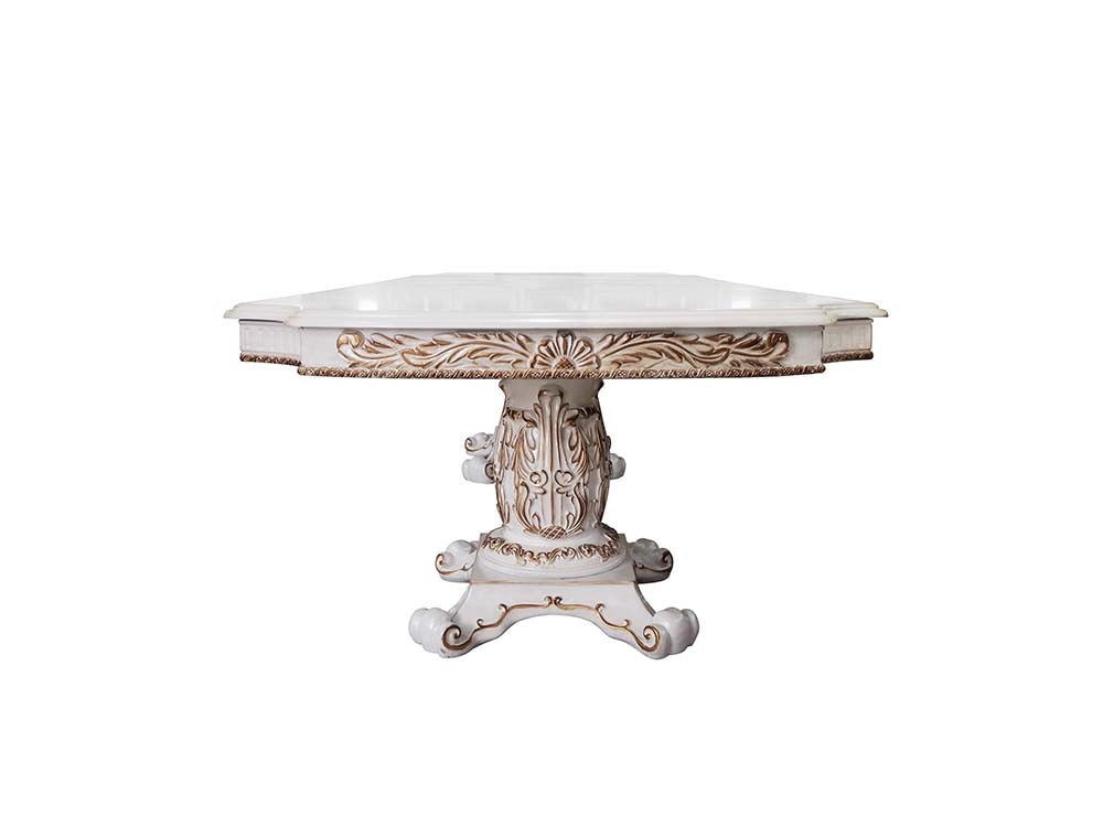 Heckler Dining Table W/Pedestal Base