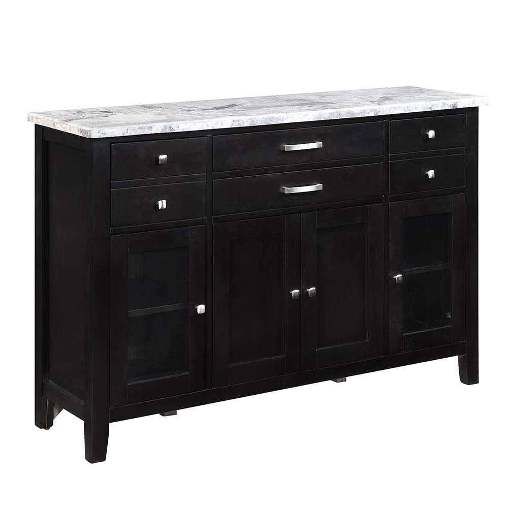 Louisia Server W/Marble Top