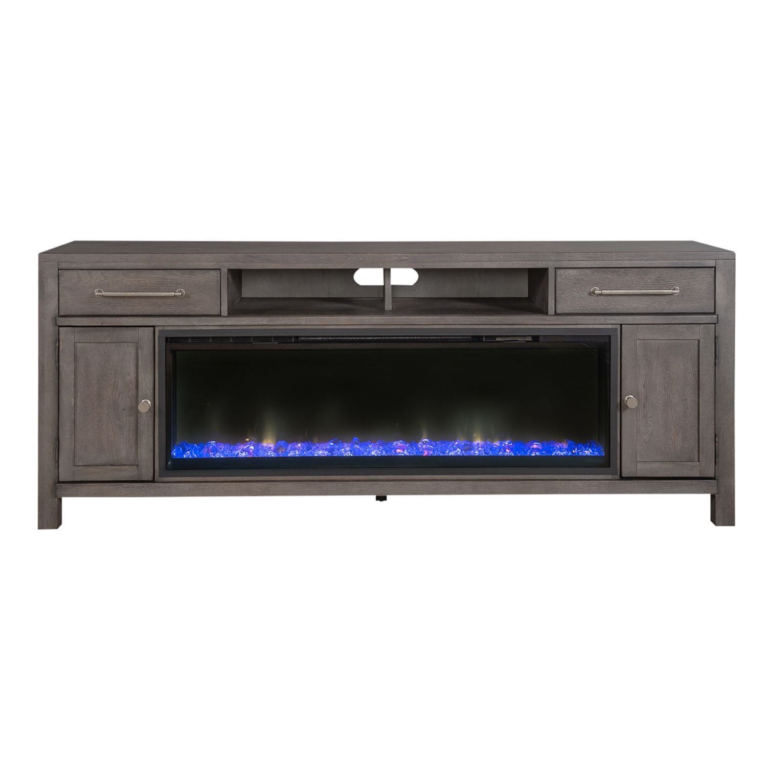 Keeseville 78 Inch Fireplace TV Stand