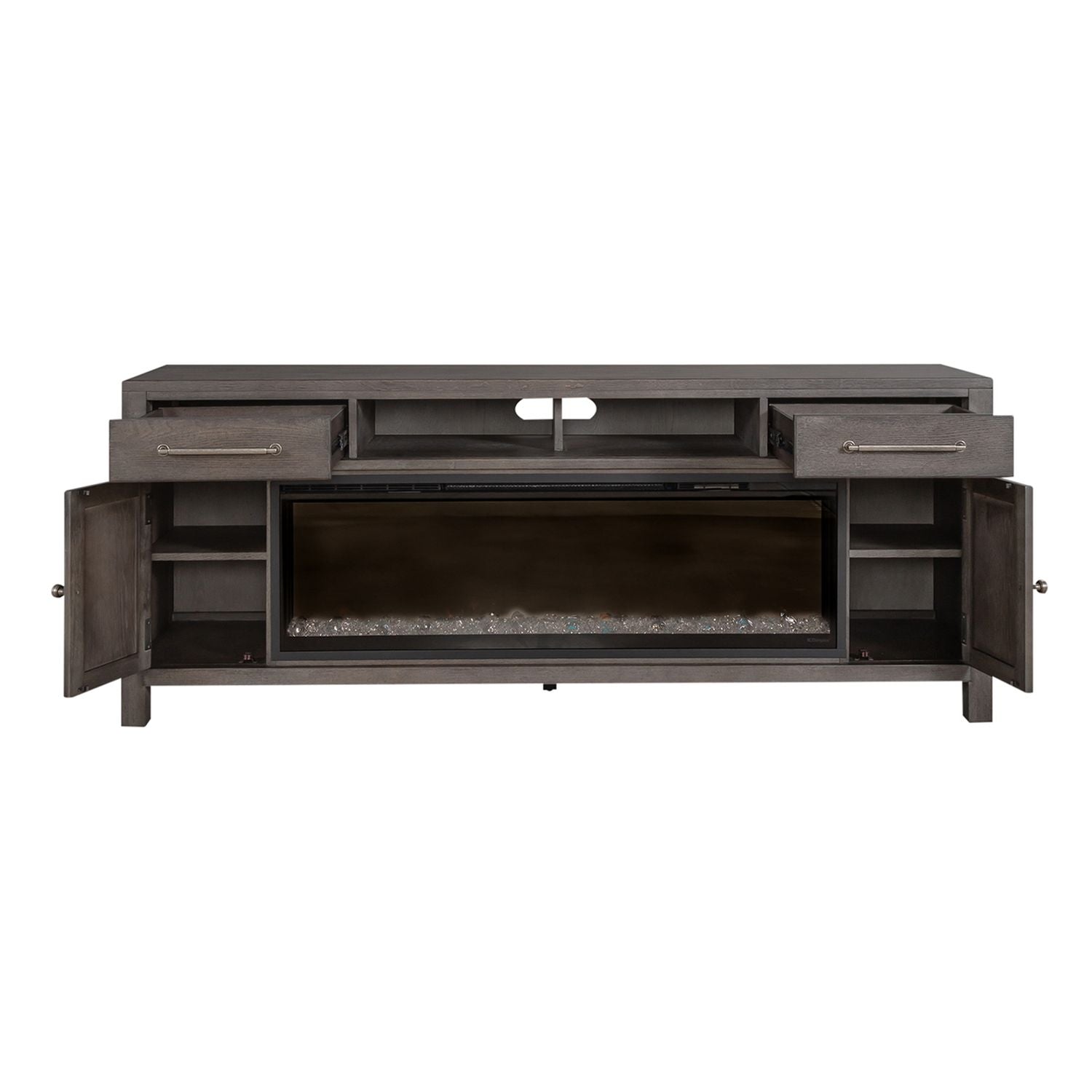 Keeseville 78 Inch Fireplace TV Stand