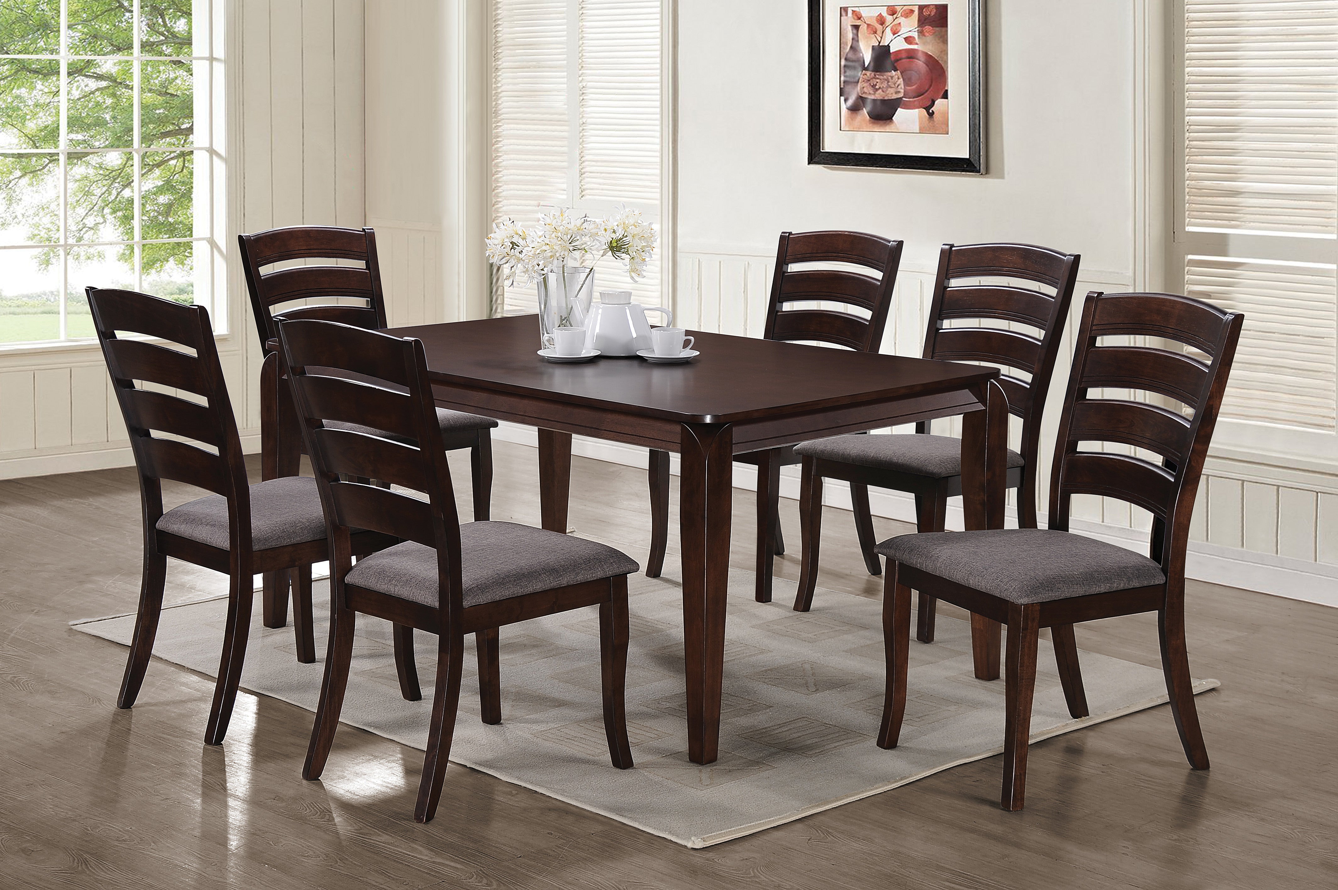 Napolitano Dining Table and 6 Chairs