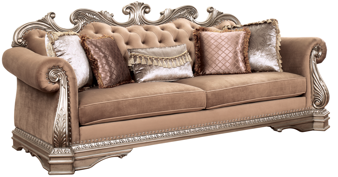 Akhsa Sofa W/5 Pillows