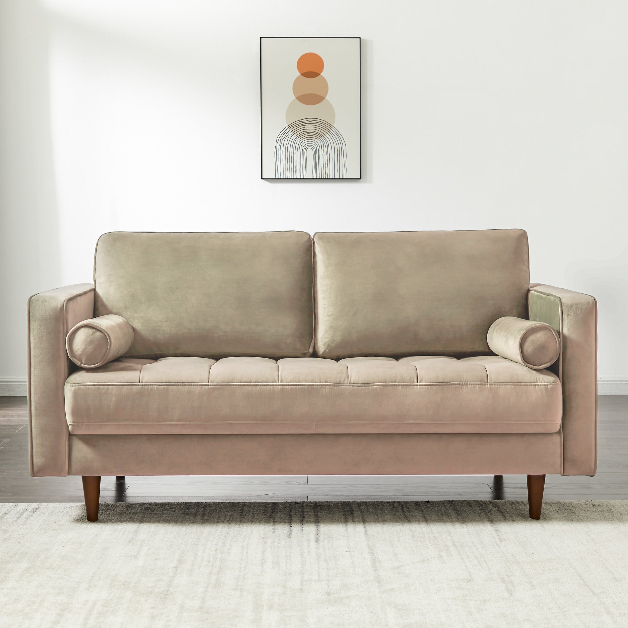 Tessa Loveseat Taupe