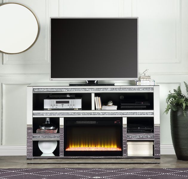 Dahodwala Tv Stand W/Fireplace