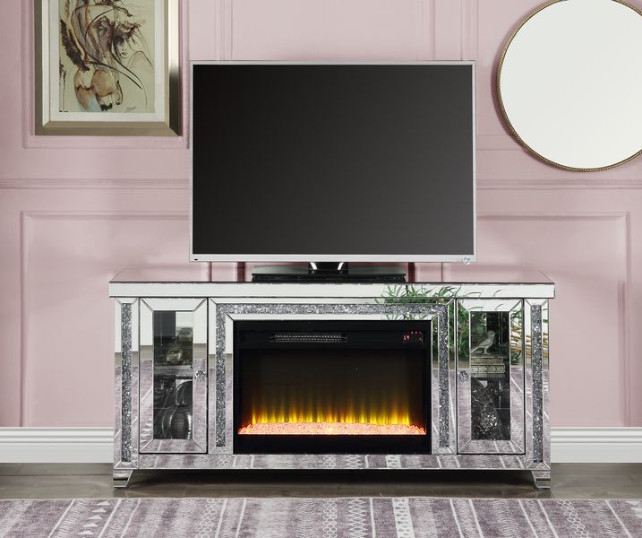 Adedoyin Tv Stand W/Fireplace & Led