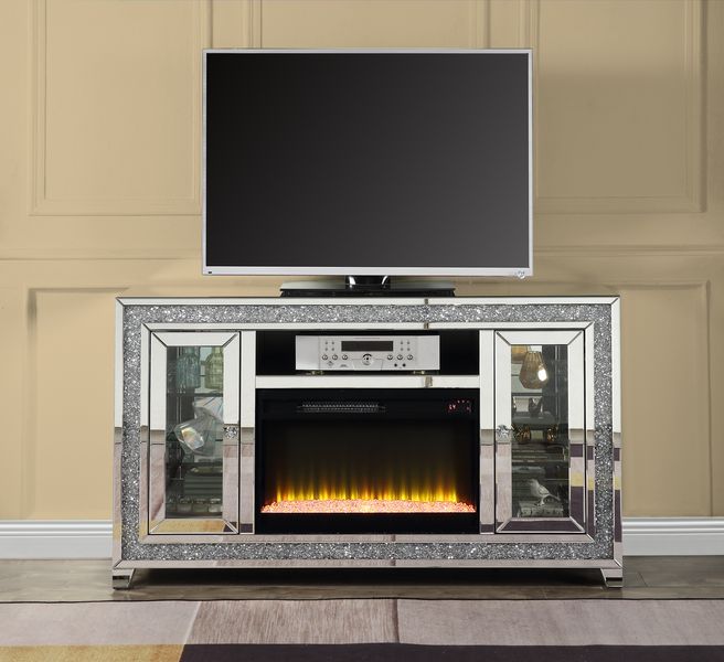 Assija Tv Stand W/Fireplace & Led