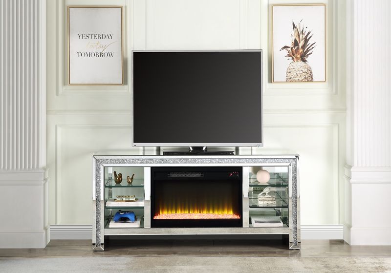 Ivins Tv Stand W/Fireplace & Led