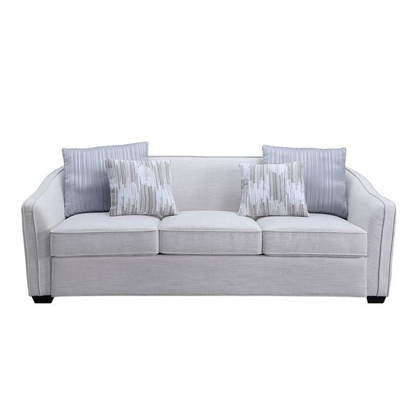 Jinine Sofa W/4 Pillows