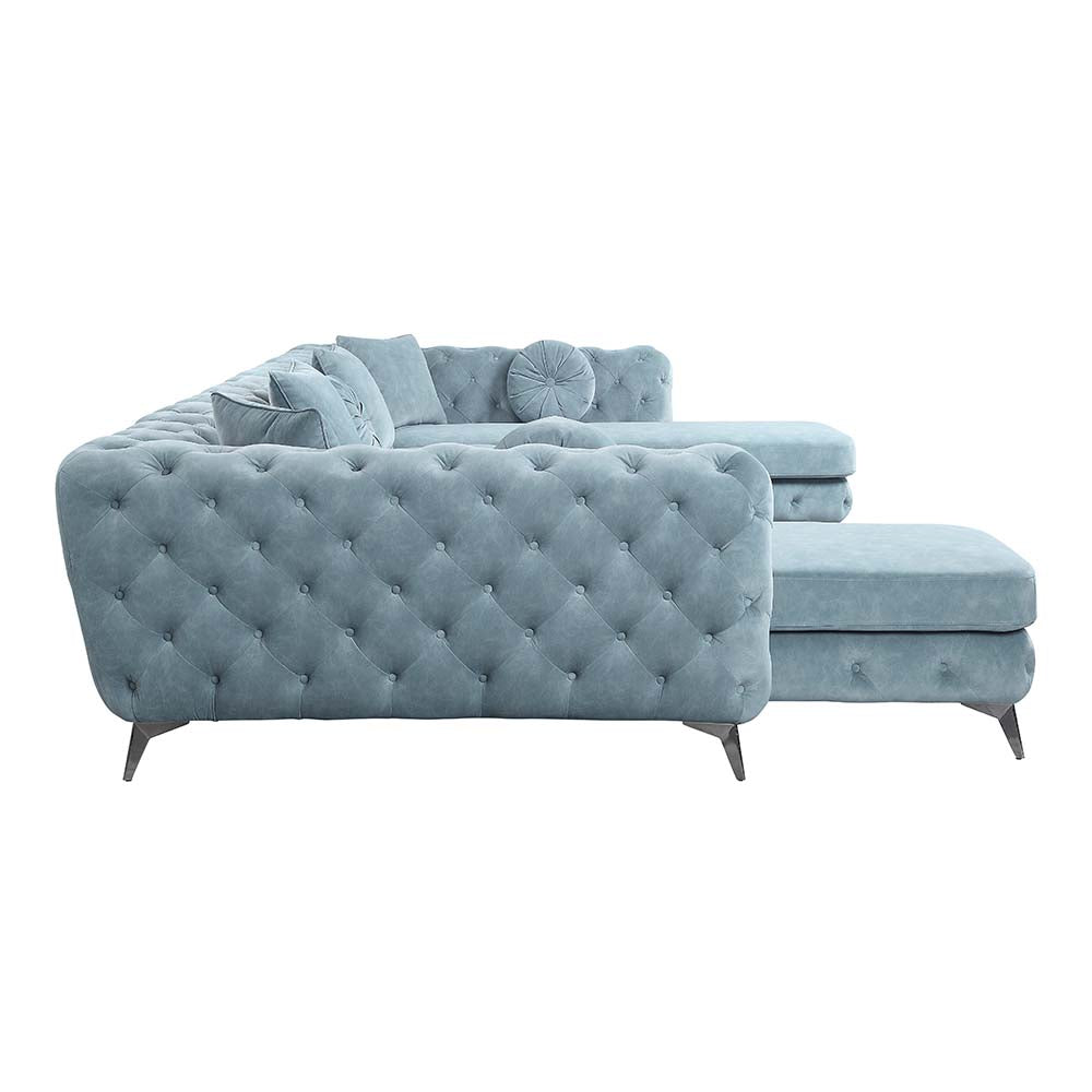 Amelie-Jane Sectional Sofa W/7 Pillows