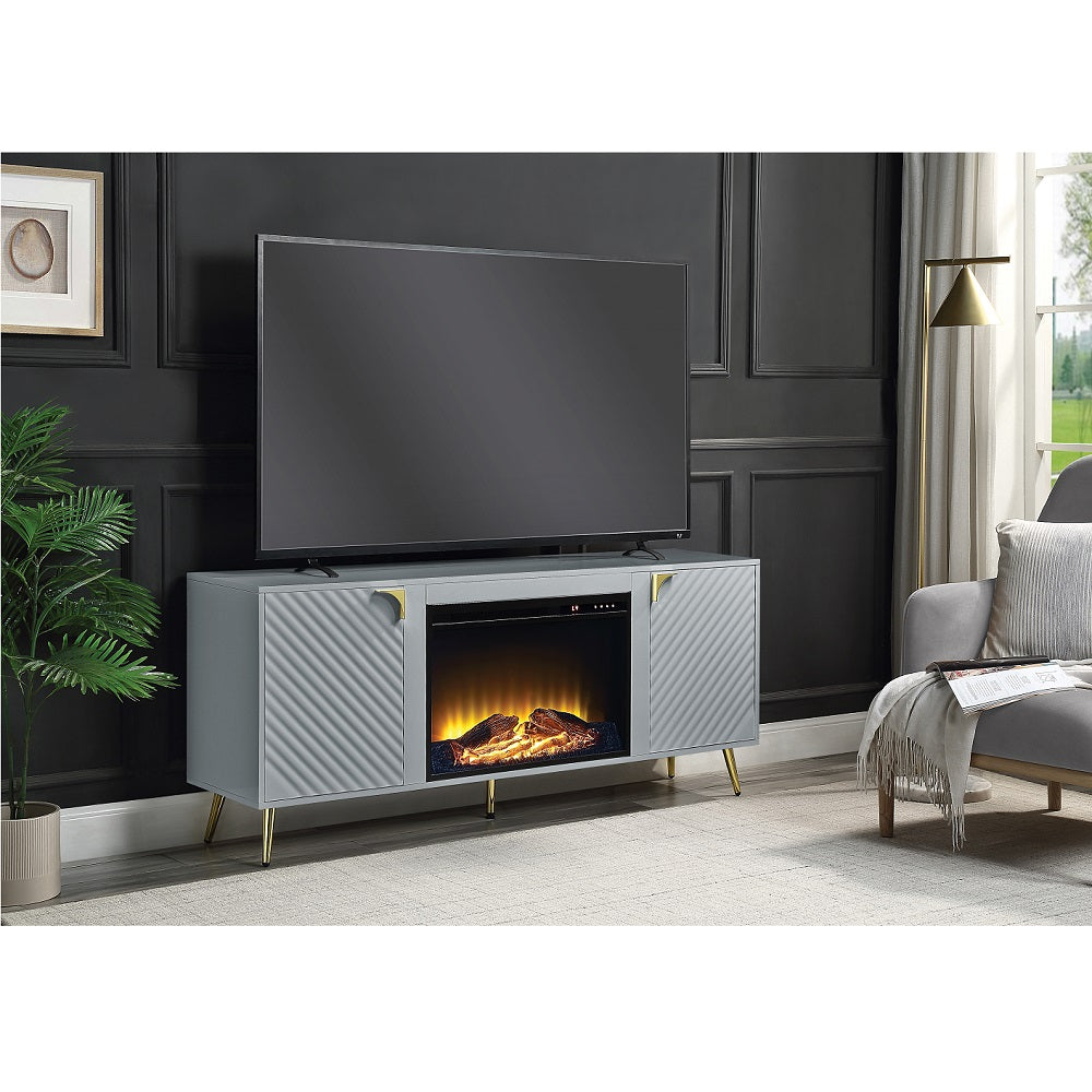 Gocio Tv Stand W/Fireplace