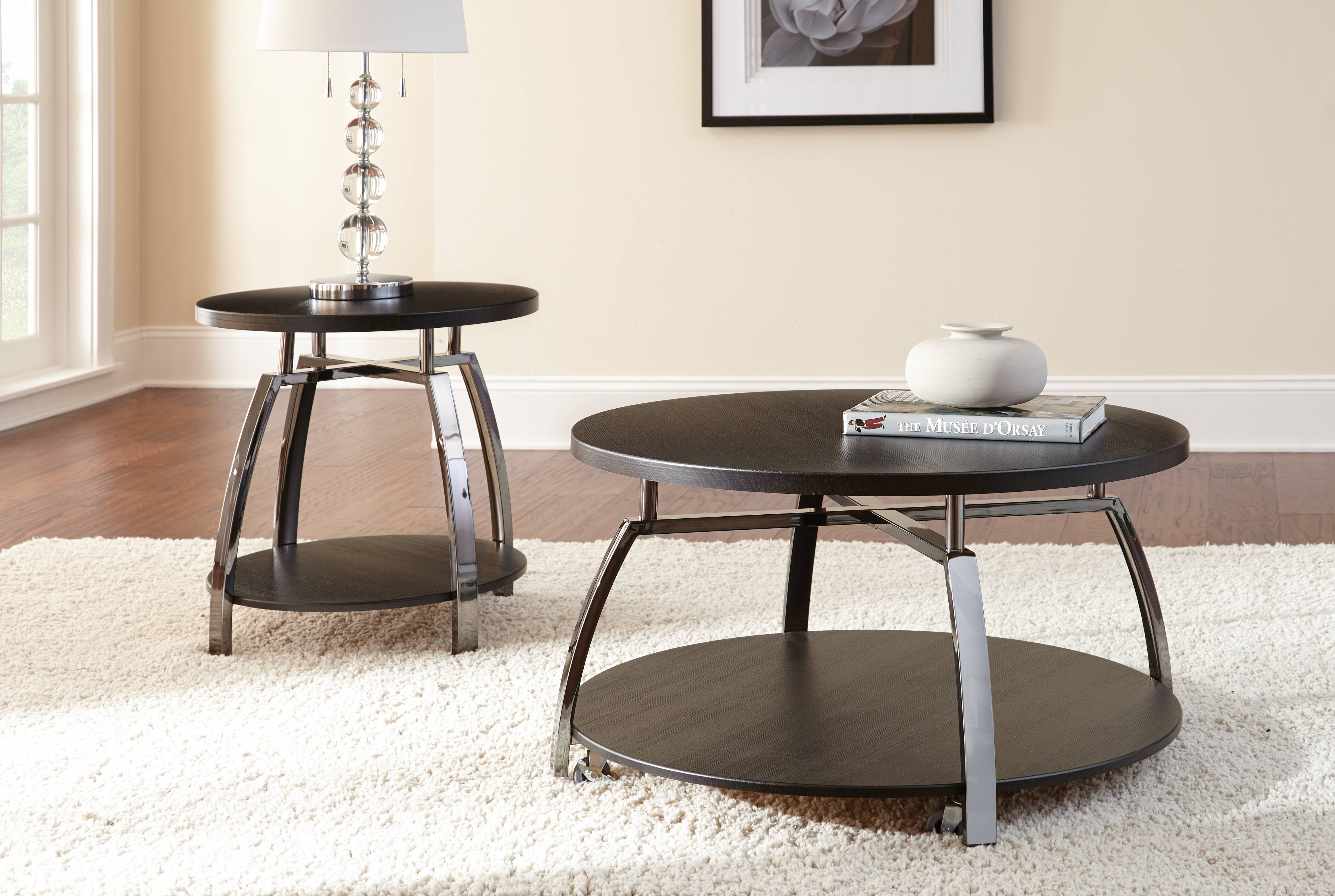 Mirakal Coffee Table and 2 End Table