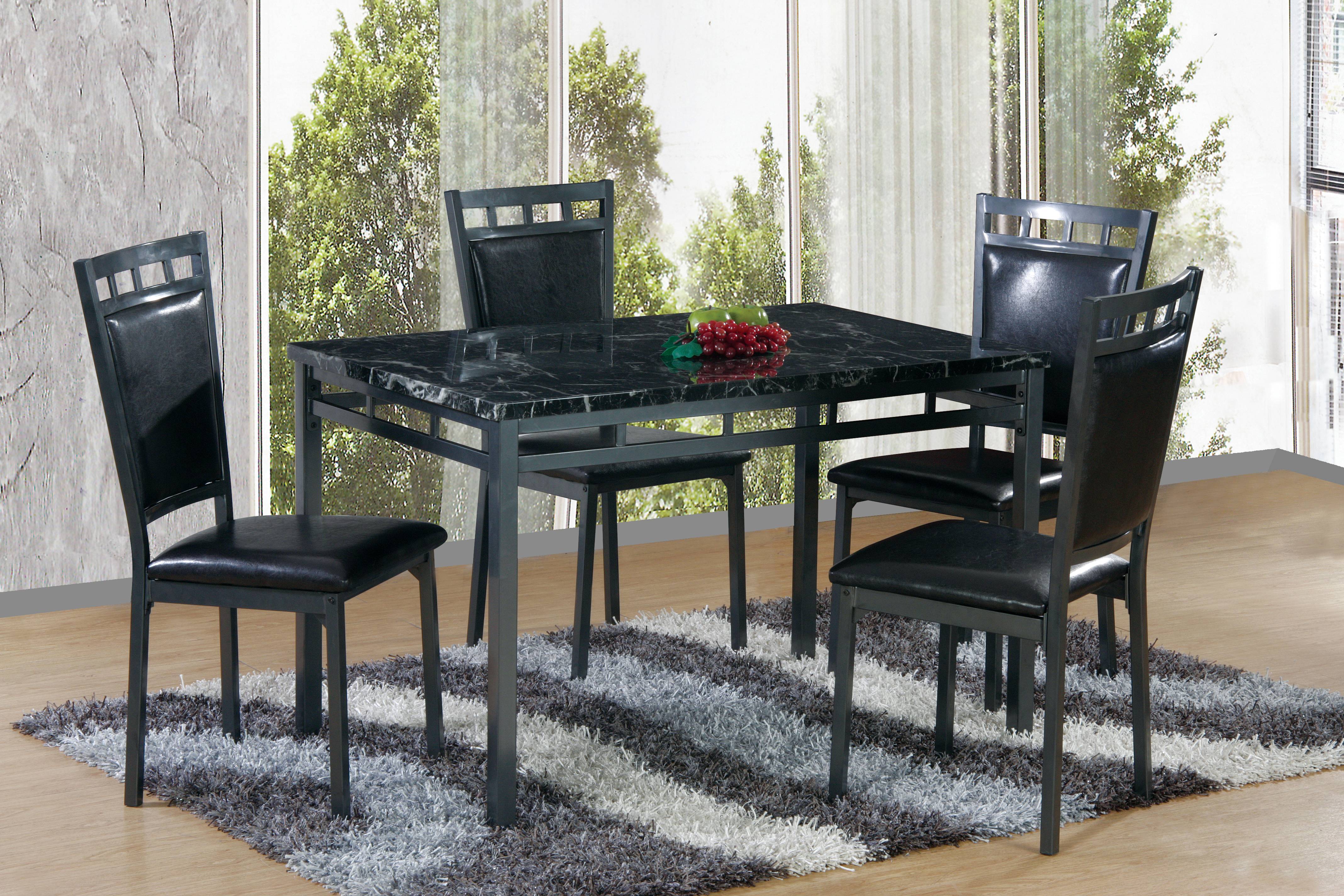 Niamey Dining Table and 4 Chairs