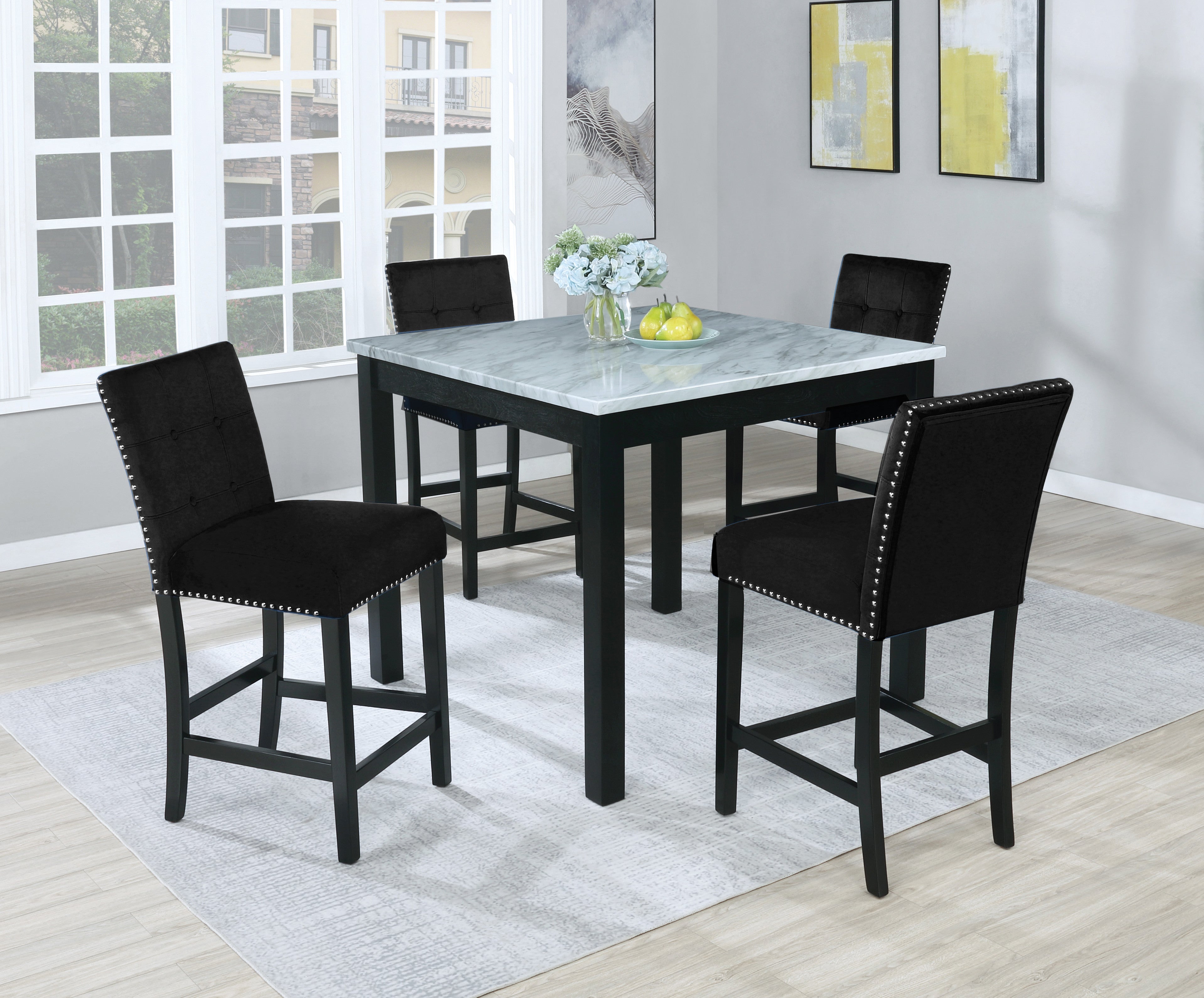 Natay Dining Table and 4 Chairs