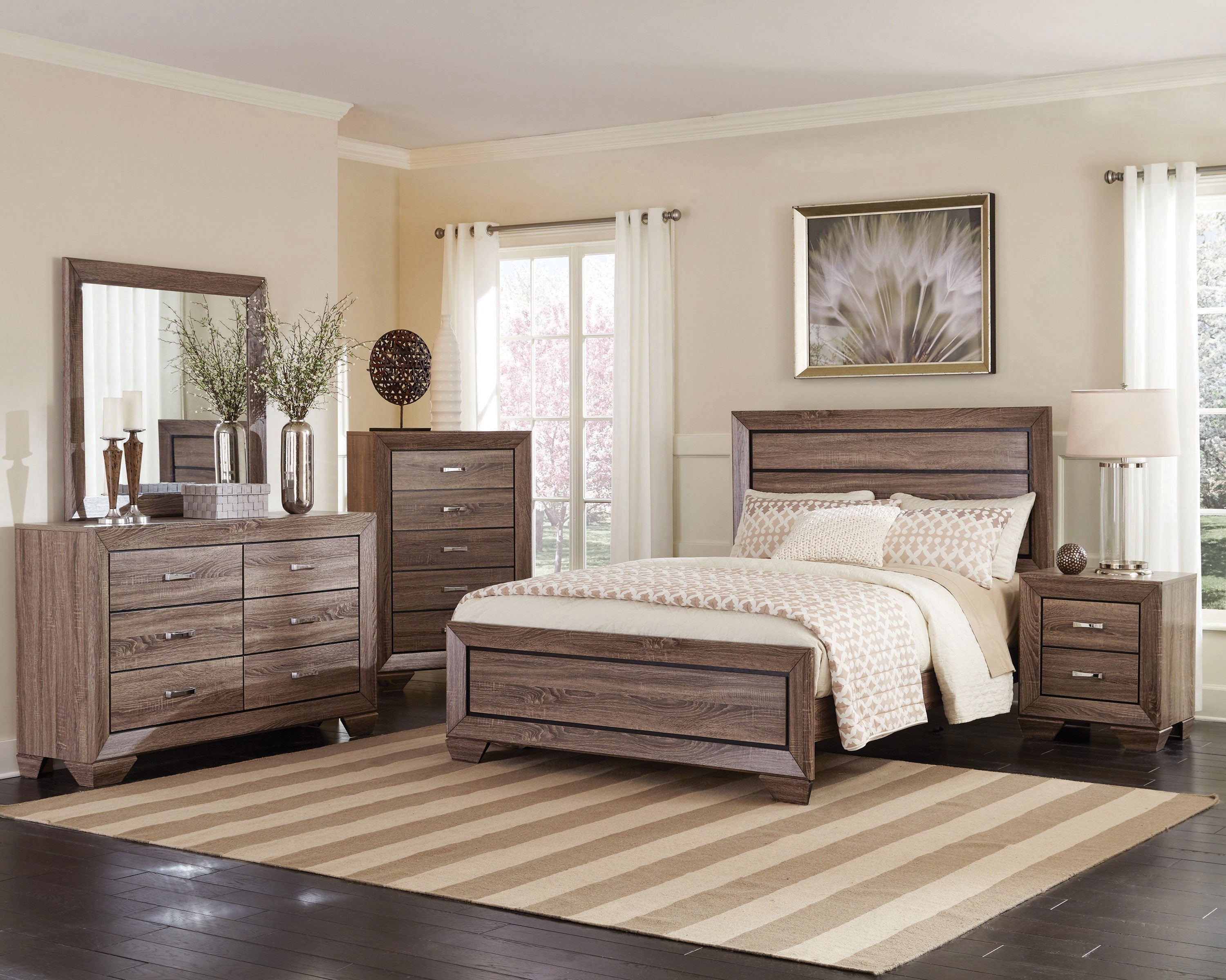 Kauffman Rustic Charm & sophisticatedSLook Bed