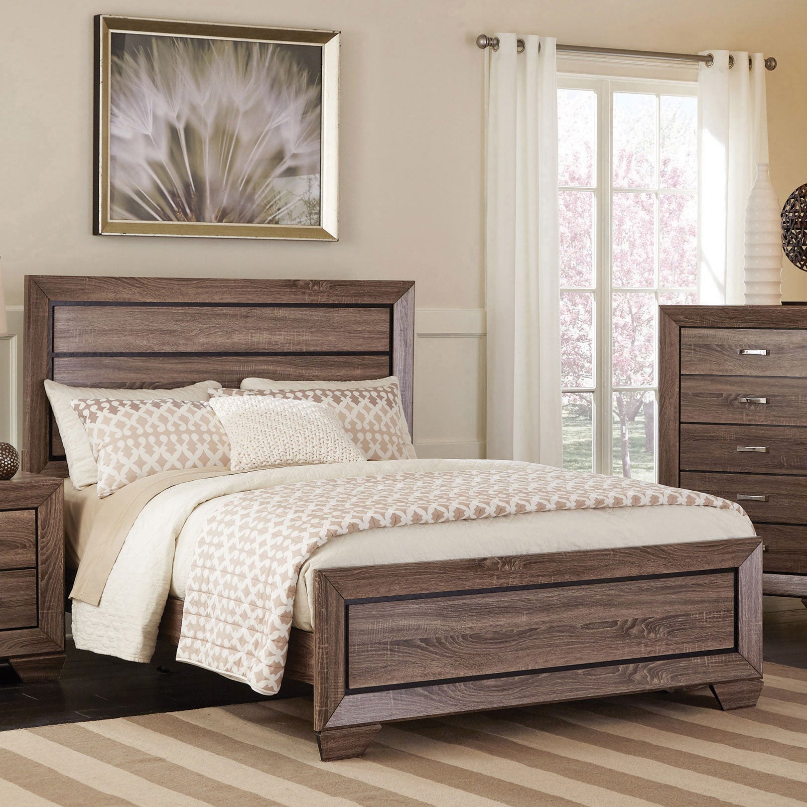 Kauffman Rustic Charm & sophisticatedSLook Bed