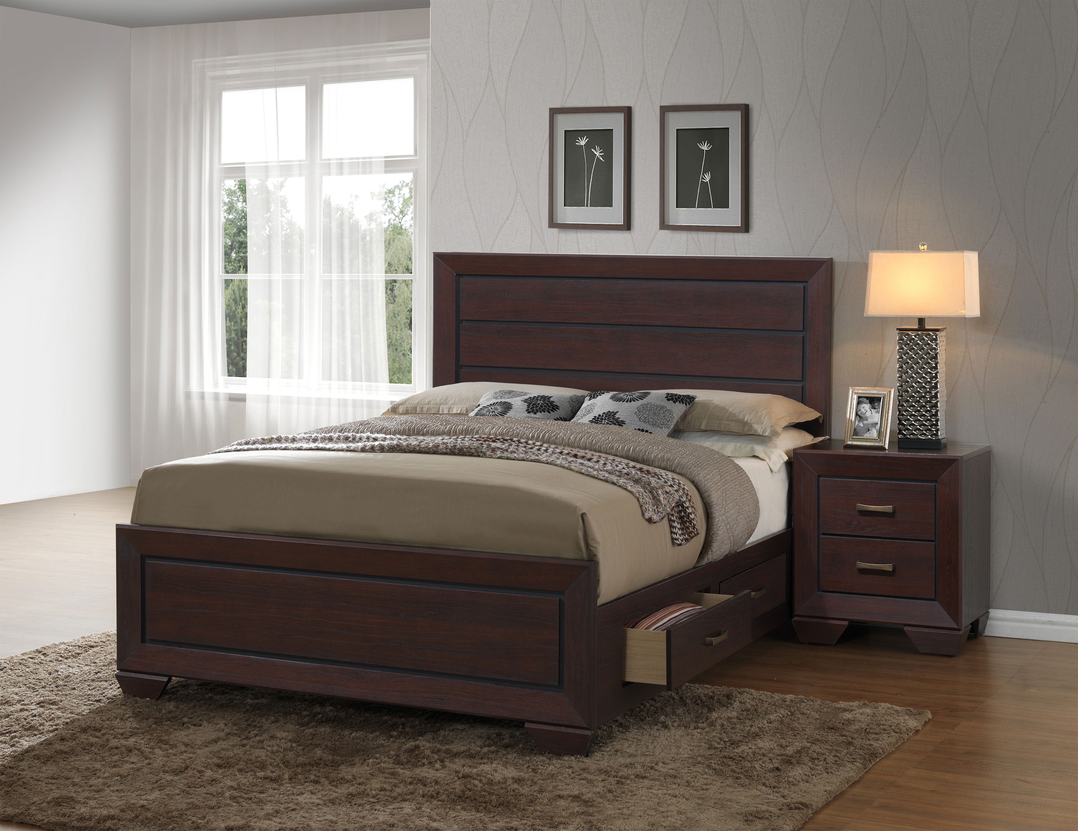 Kauffman Rustic Charm & sophisticatedSLook Bed