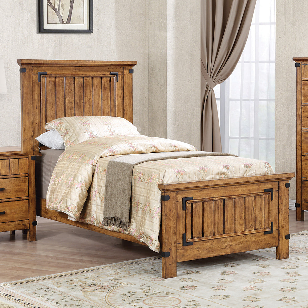 Brenner Collection Countryside Bed Rustic Honey