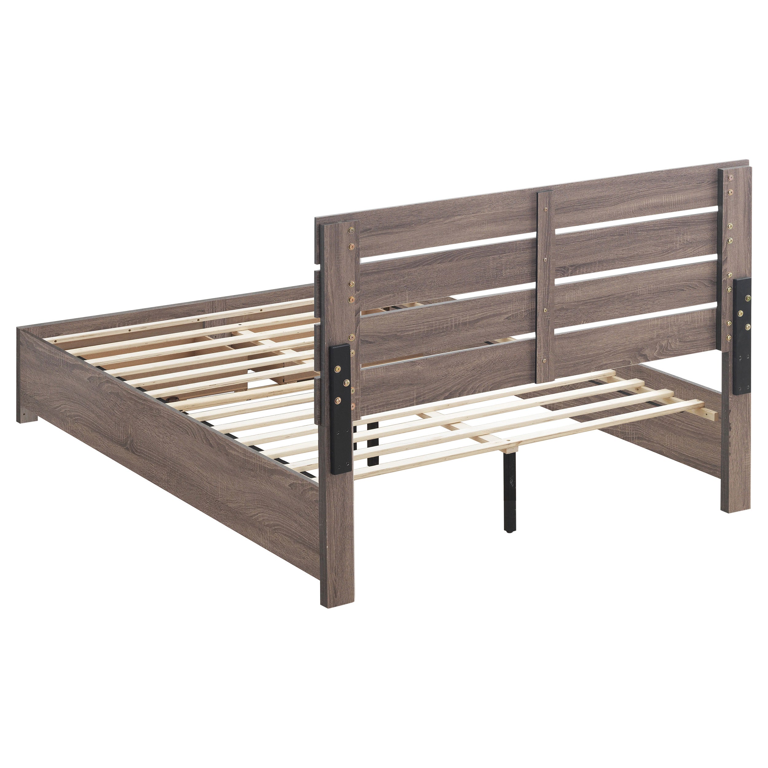 Brantford Plank-Style Headboard Bed