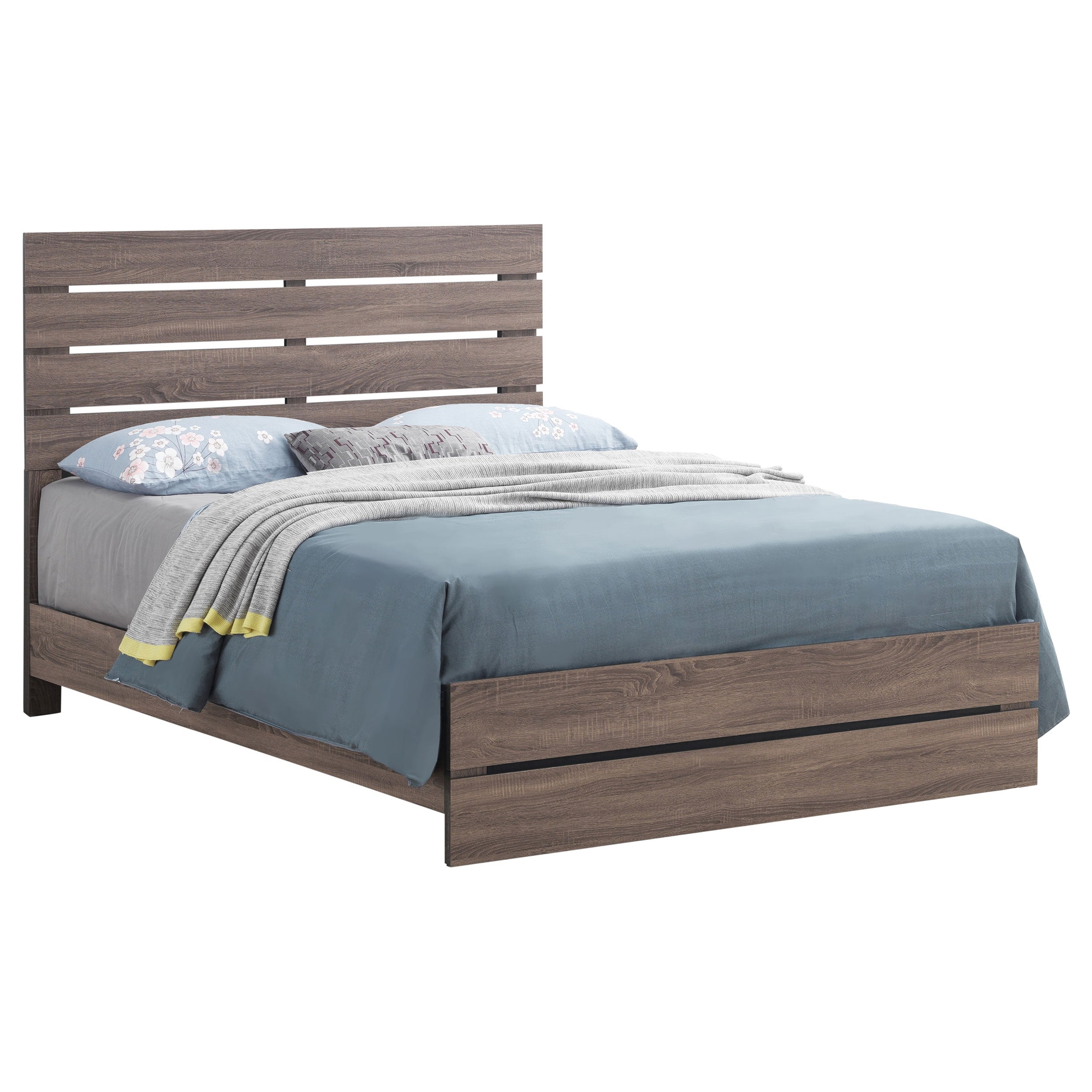 Brantford Plank-Style Headboard Bed