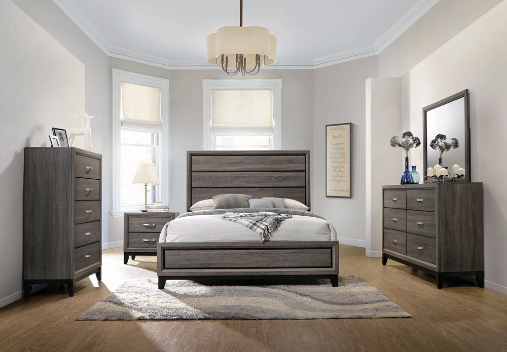 Watson Tasteful Style Panel Bed