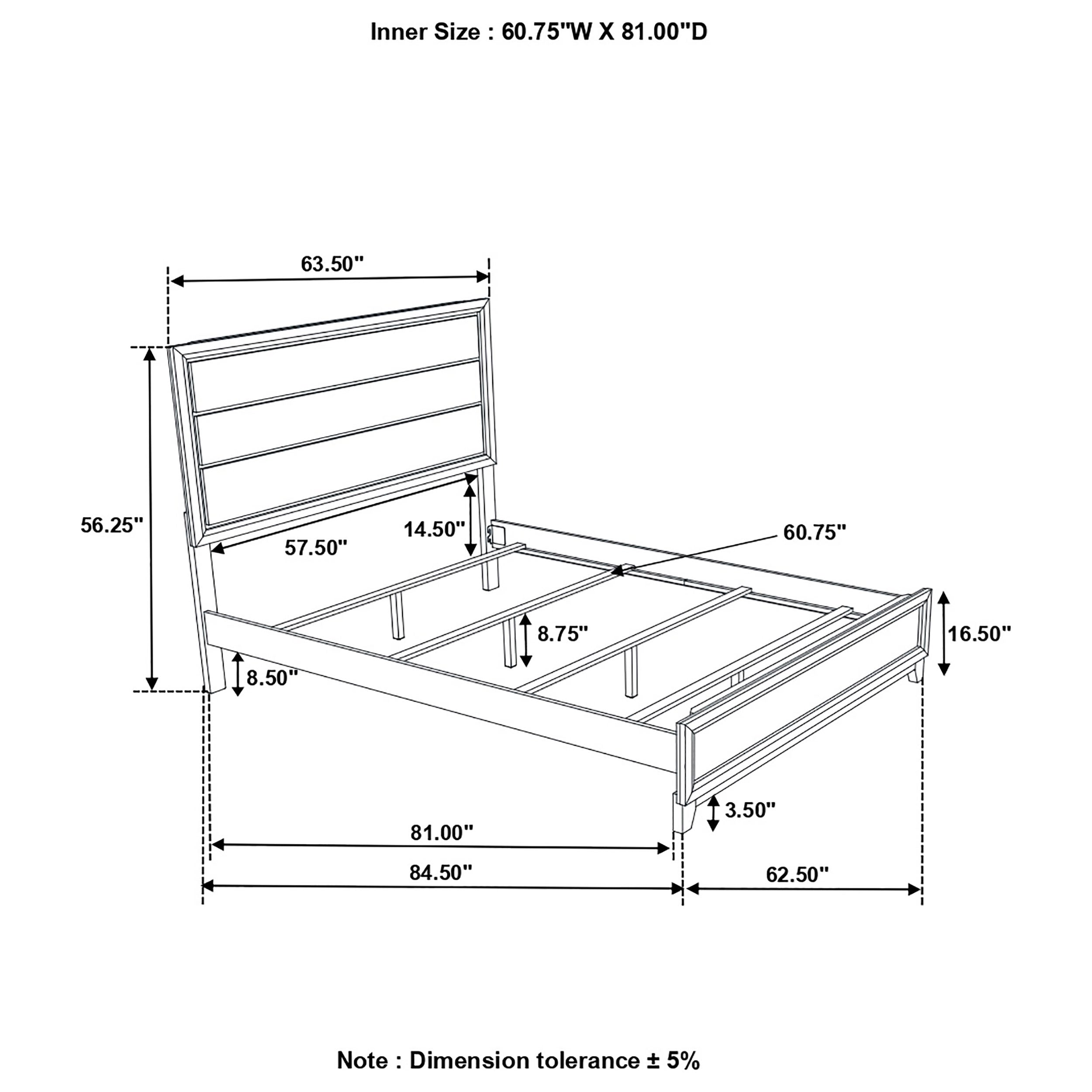 Watson Tasteful Style Panel Bed