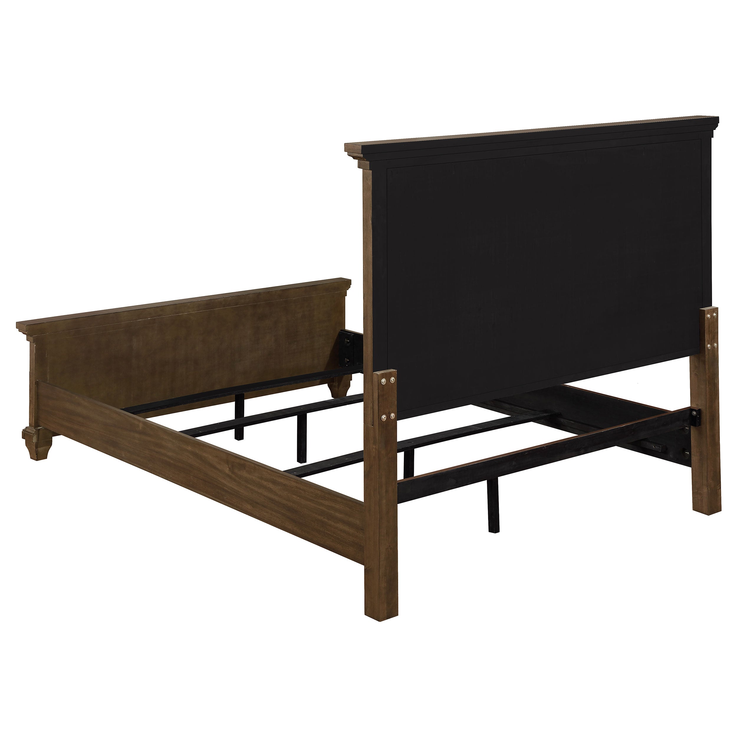 Bennington Rectangular Classic Style with Vintage Bed Acacia Brown