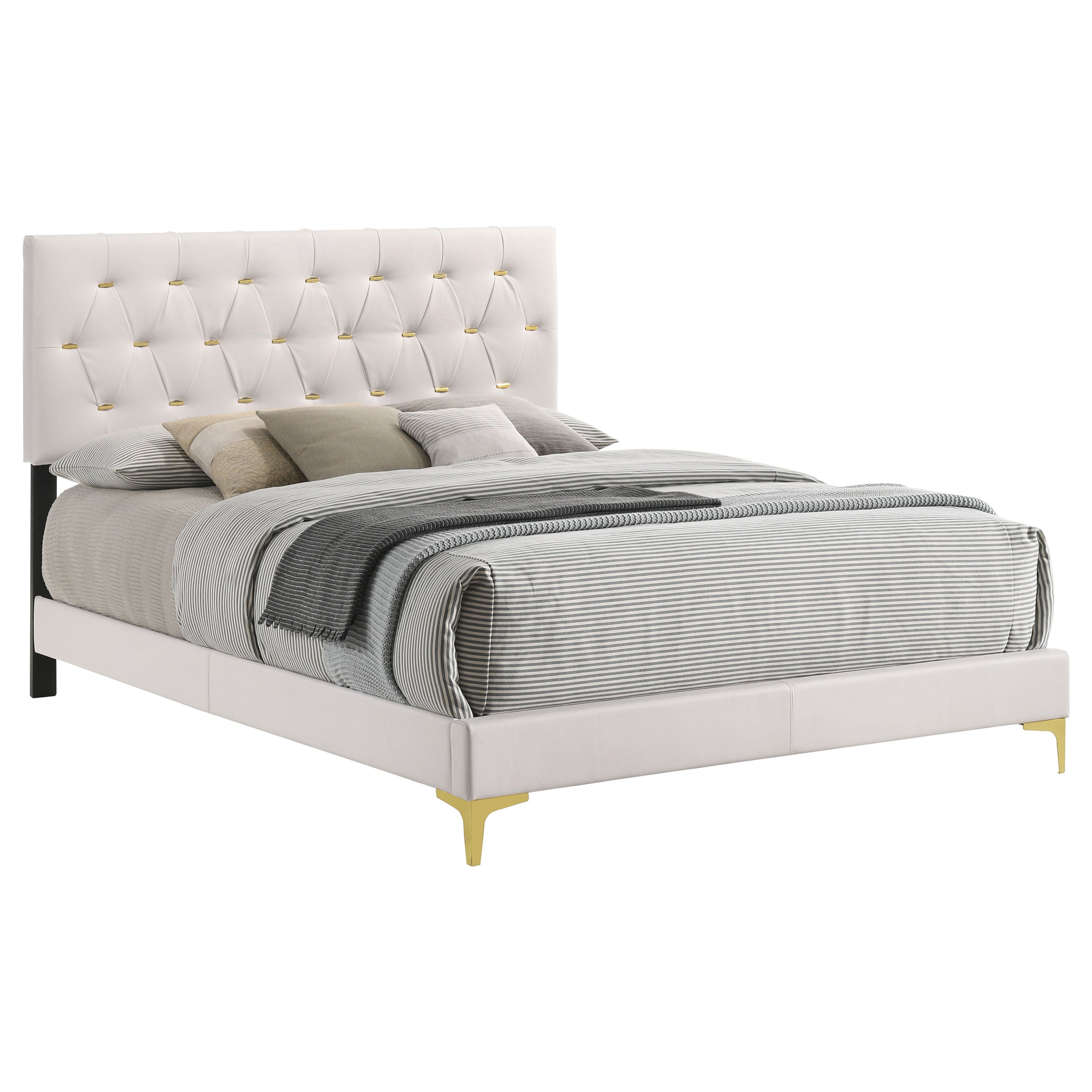 Kendall Modern Tufted Panel Bed