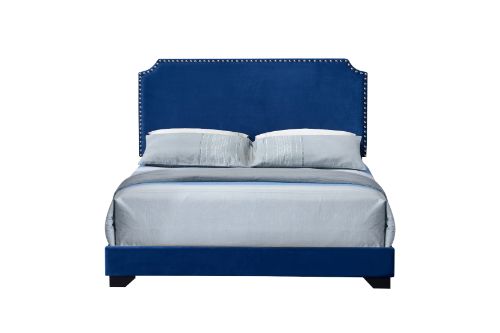 Goscho Modern & Solid Color Sleek Style Design Bed