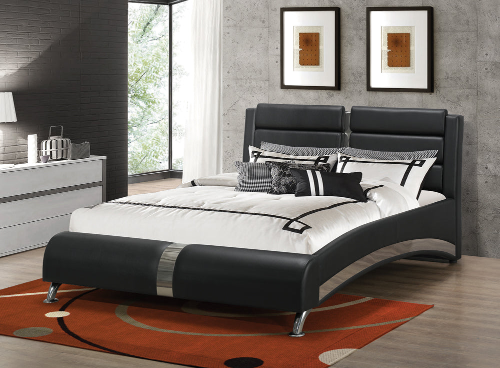 Jeremaine Stunningly Finished Upholstered Bed