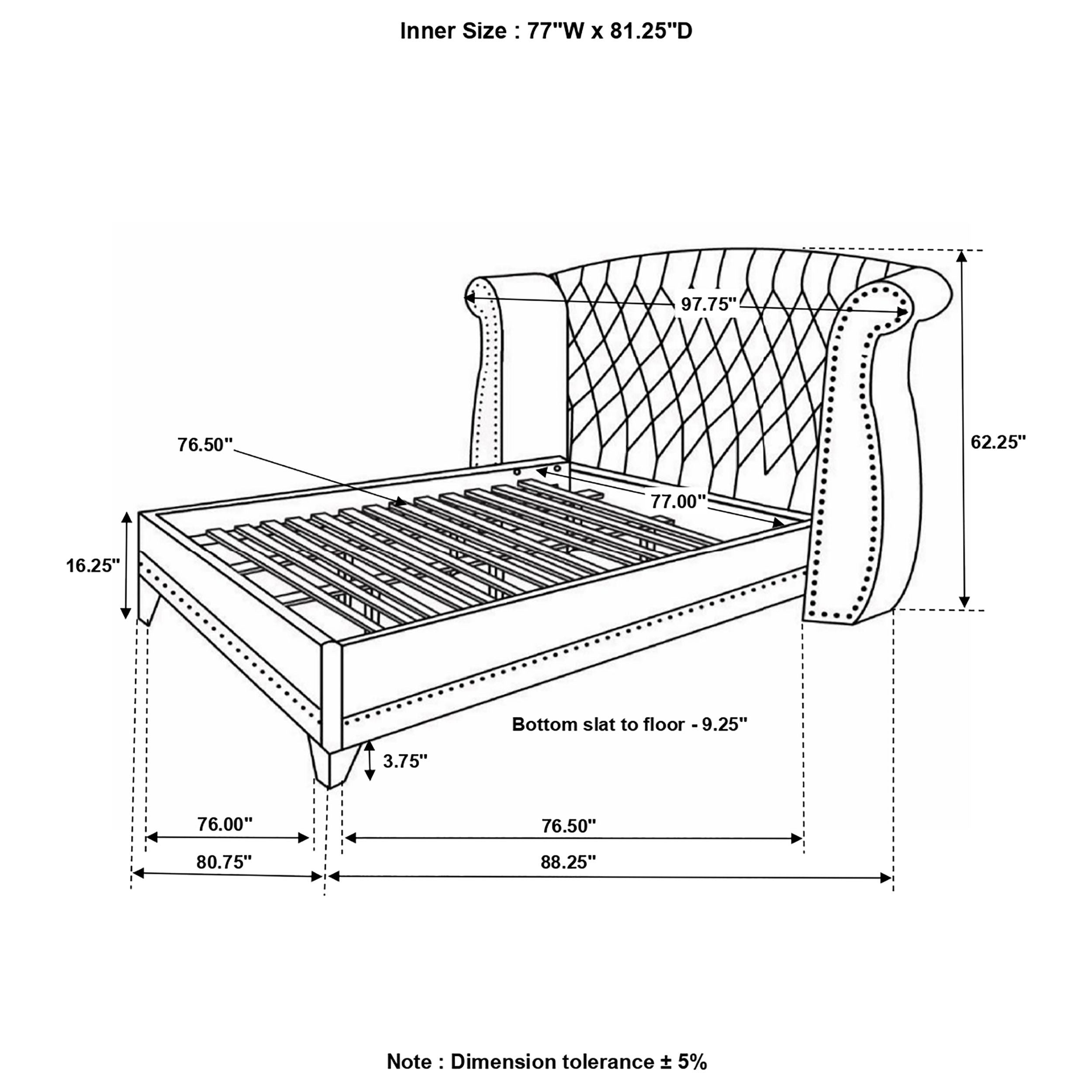 Barzini Comfort and Stylish Magnificent Bed