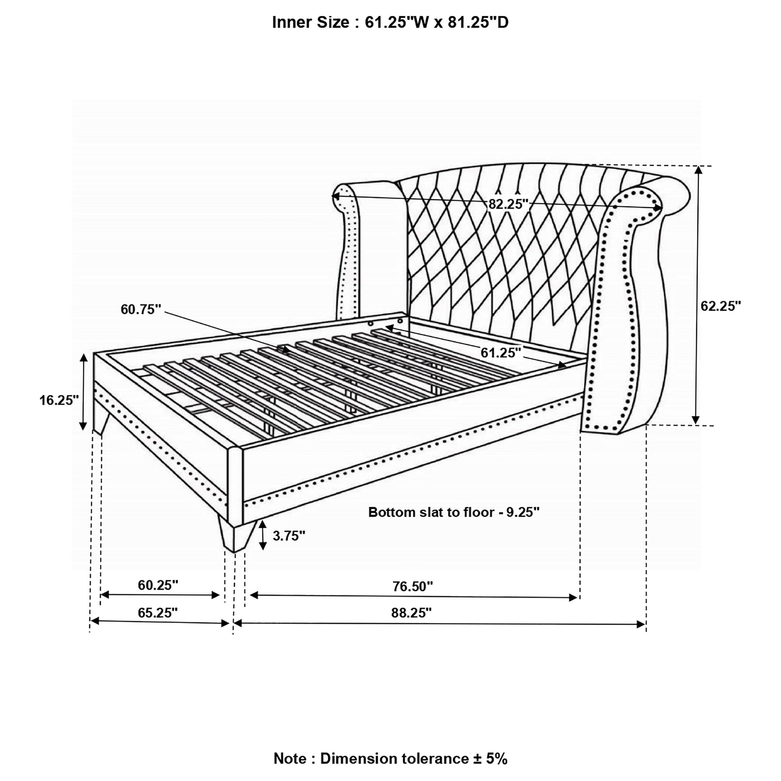 Barzini Comfort and Stylish Magnificent Bed