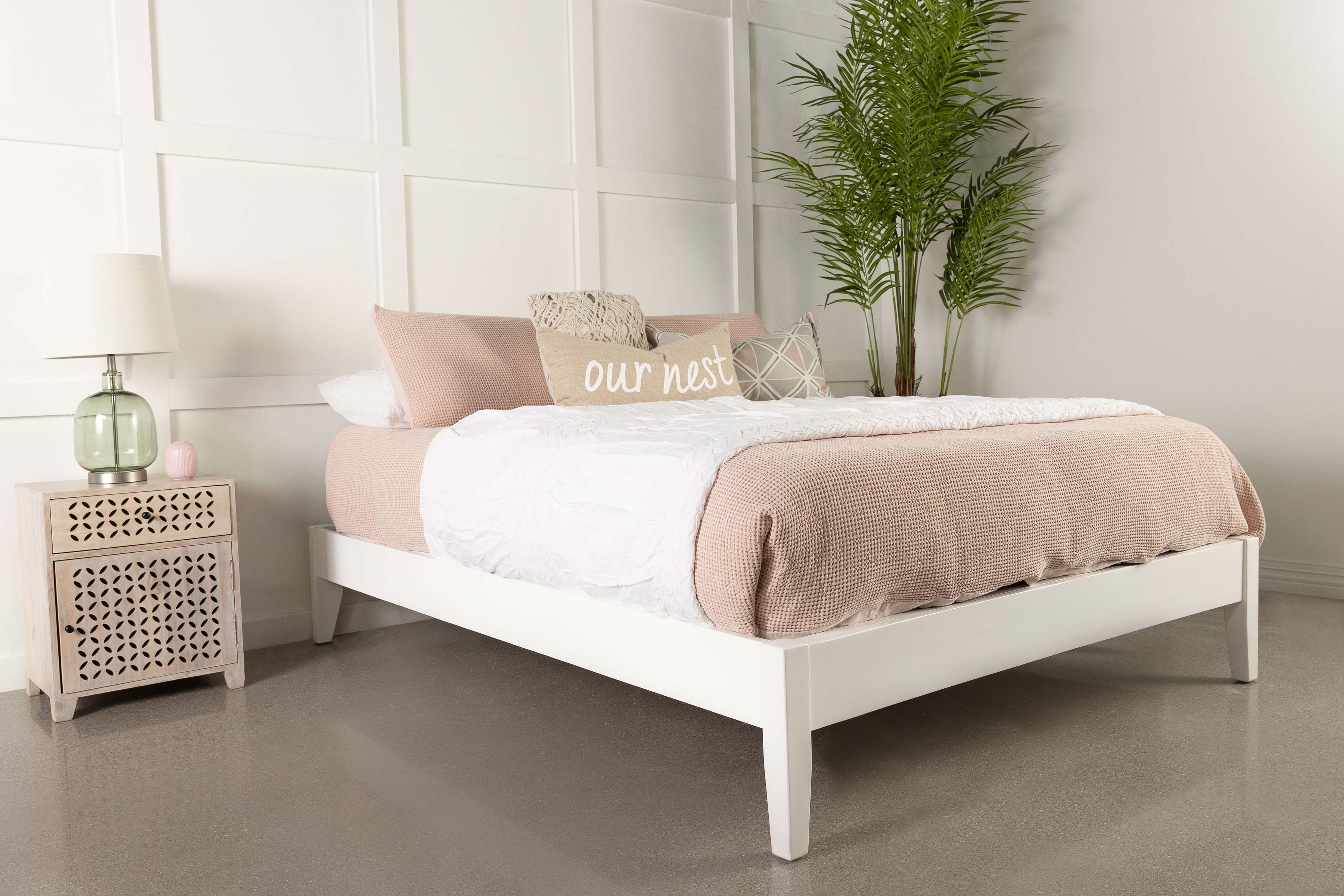 Hounslow Transitional Style & Modest Aesthetic Bed