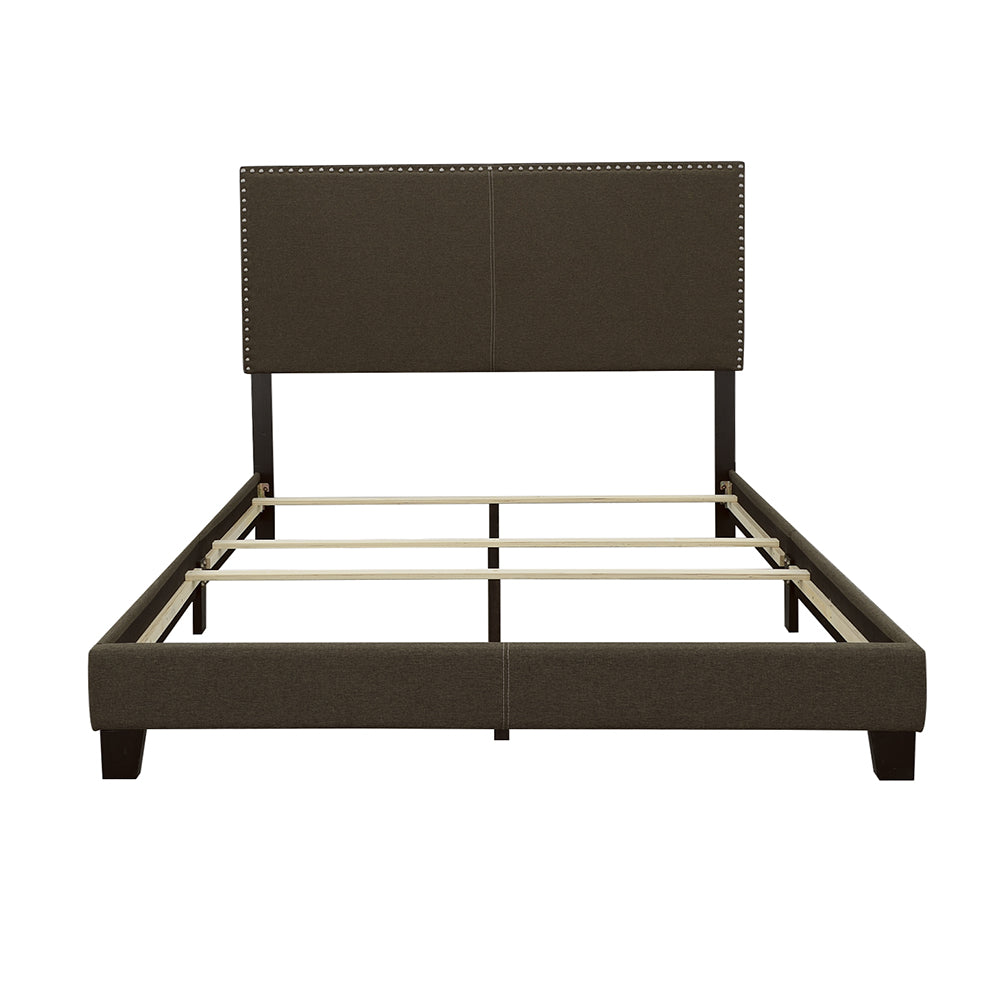 Boyd Modern Style with Smooth Edges Upholstered Bed