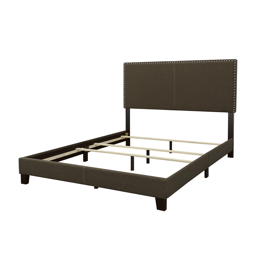 Boyd Modern Style with Smooth Edges Upholstered Bed