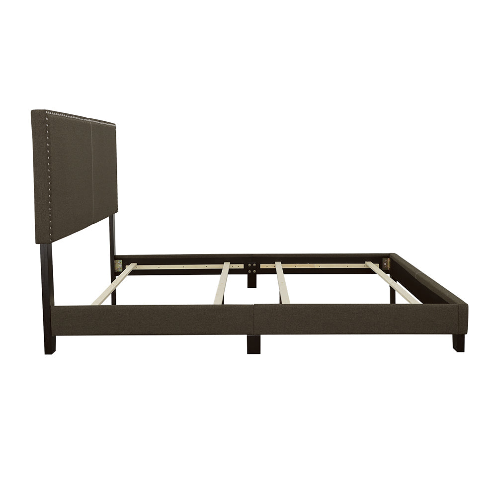 Boyd Modern Style with Smooth Edges Upholstered Bed