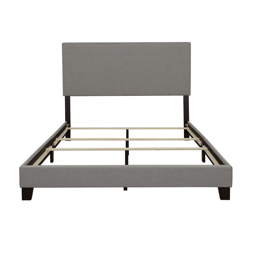 Boyd Modern Style with Smooth Edges Upholstered Bed