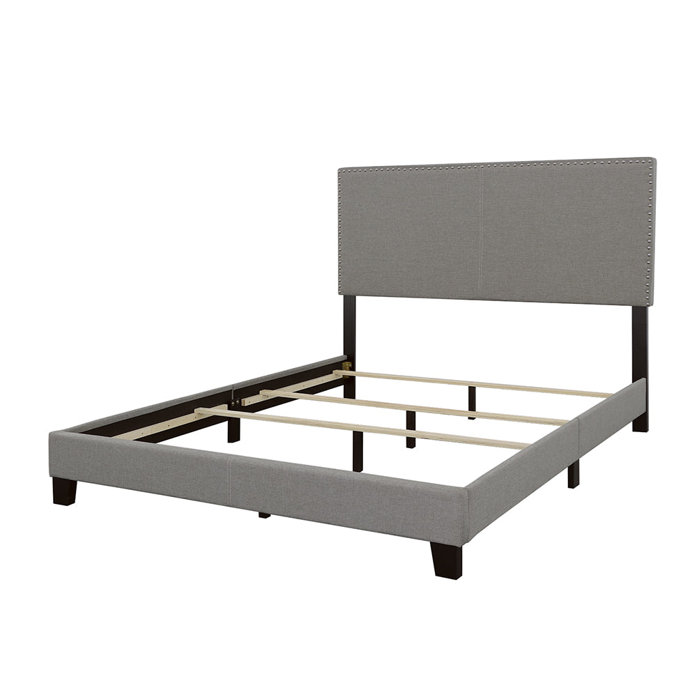 Boyd Modern Style with Smooth Edges Upholstered Bed