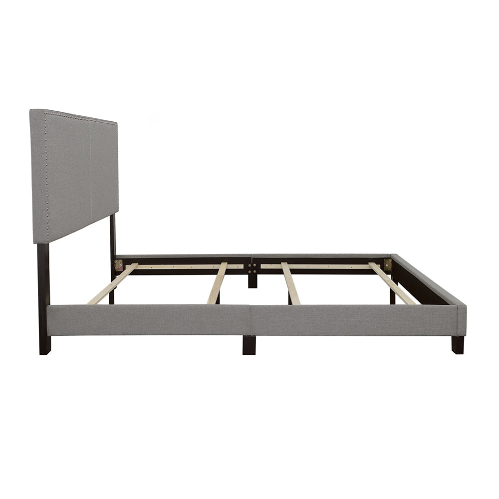 Boyd Modern Style with Smooth Edges Upholstered Bed