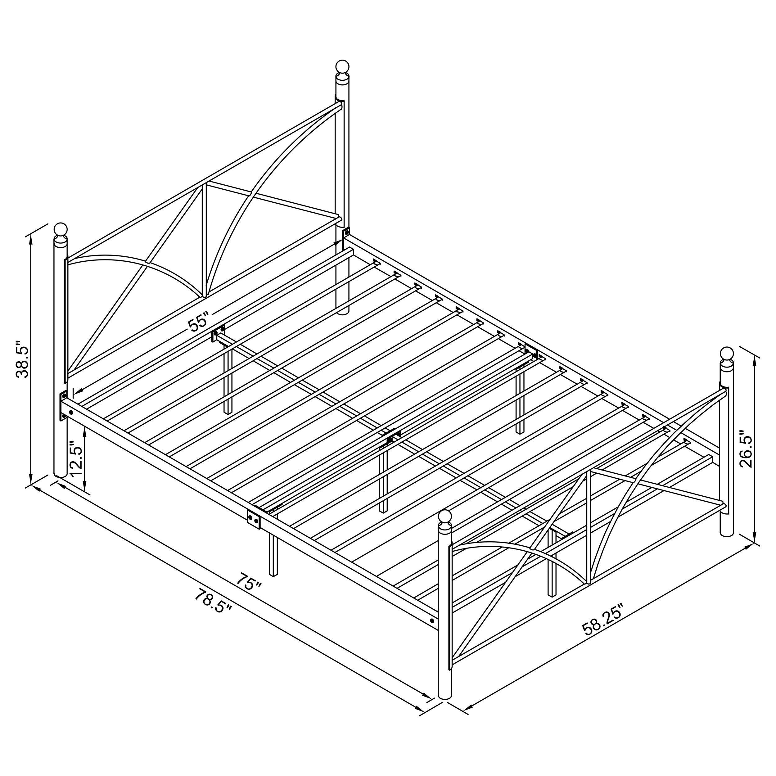 Hart Chic & Sophisticated Style Platform Bed