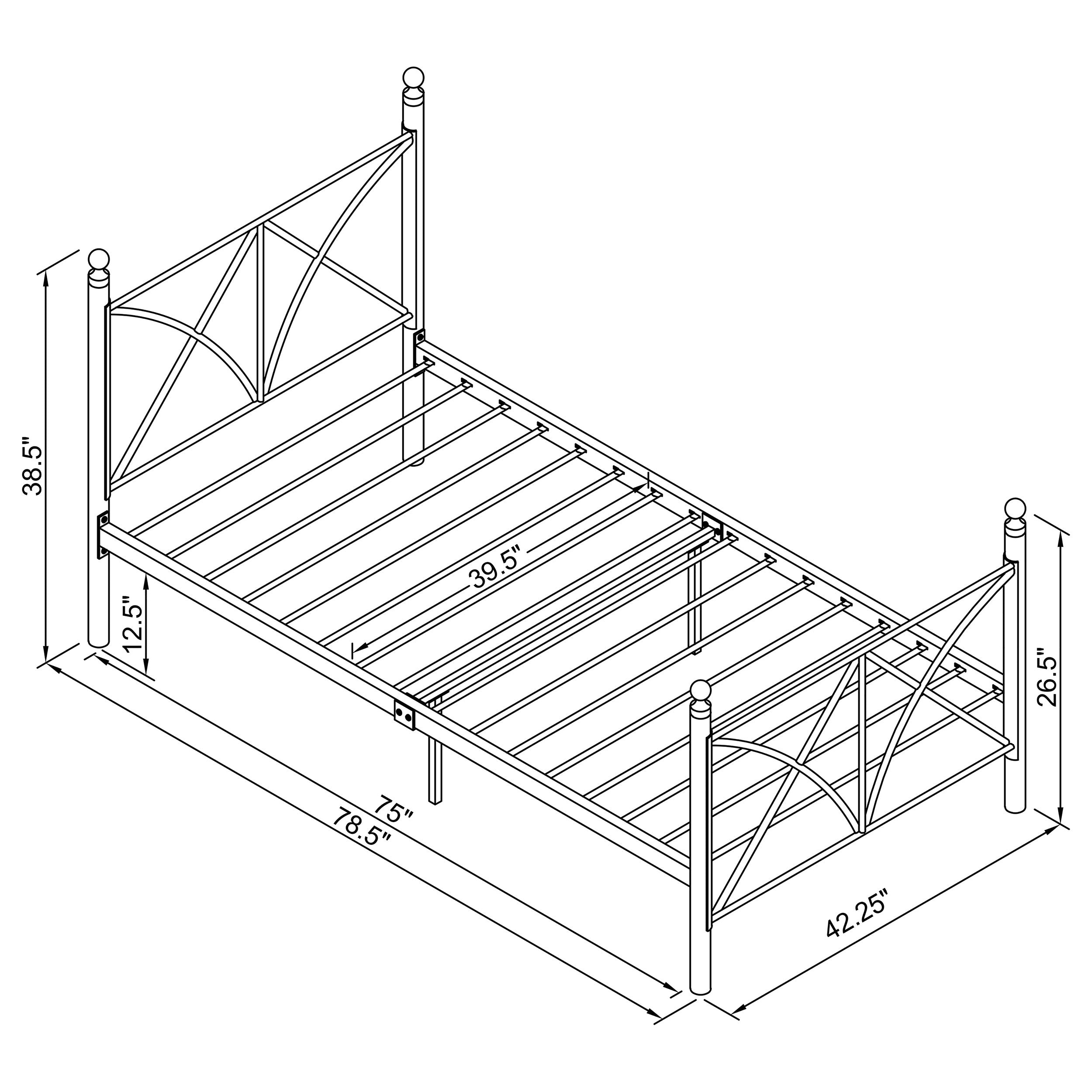 Hart Chic & Sophisticated Style Platform Bed