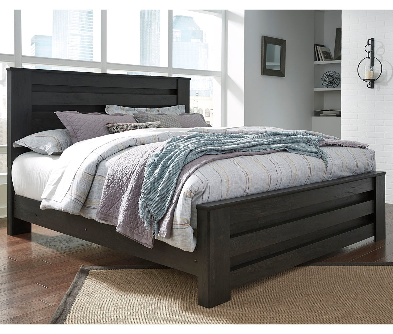 Brinxton Urban Sophistication Panel Bed