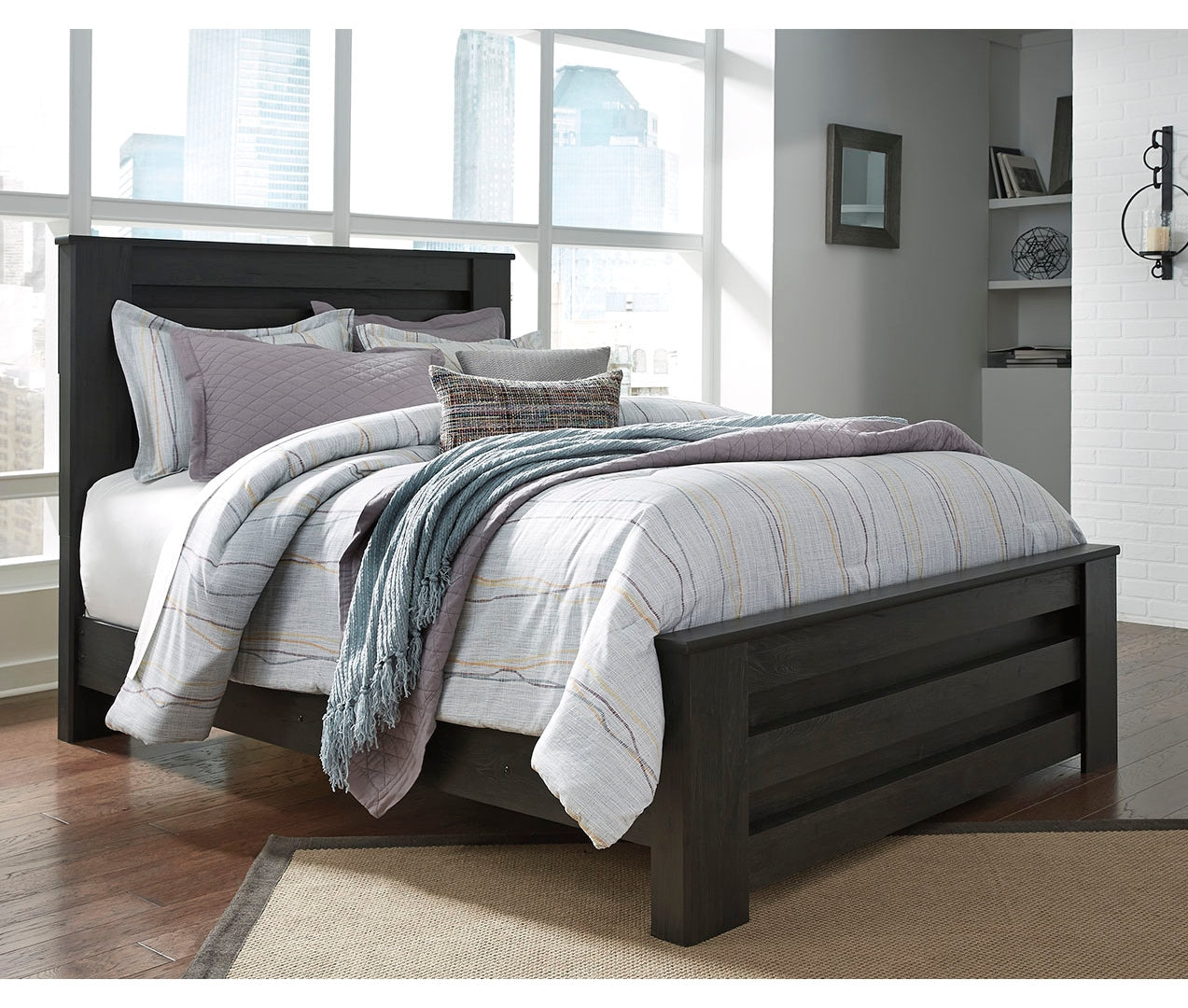 Brinxton Urban Sophistication Panel Bed