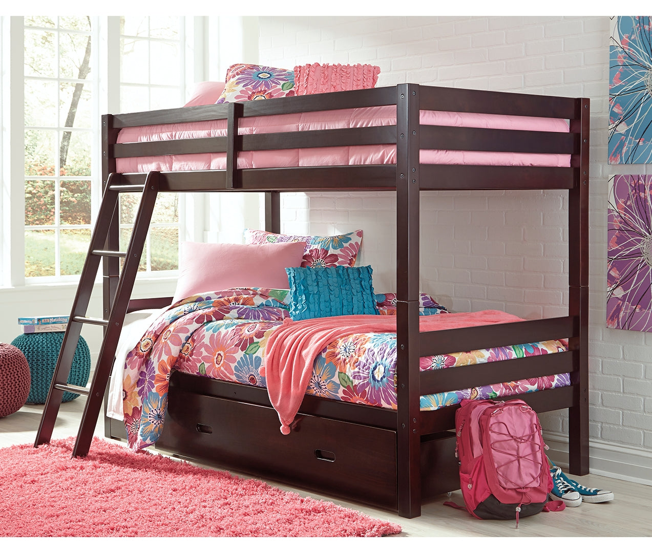 Halanton Contemporary Design Bunk Bed