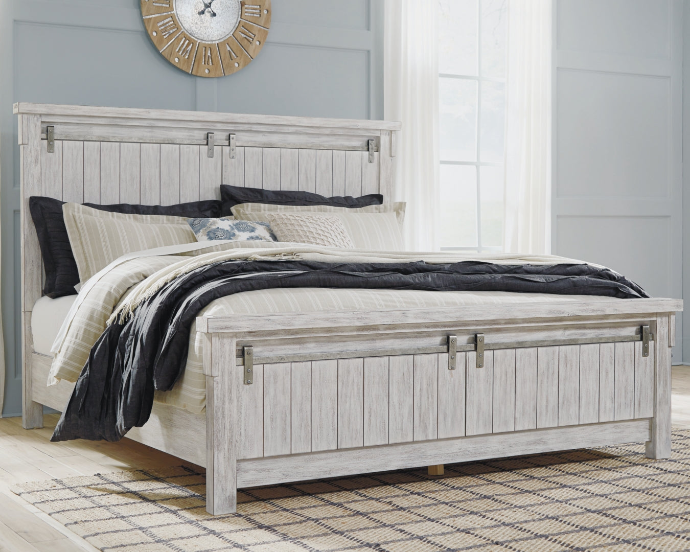 Brashland Modern Farmhouse Bed