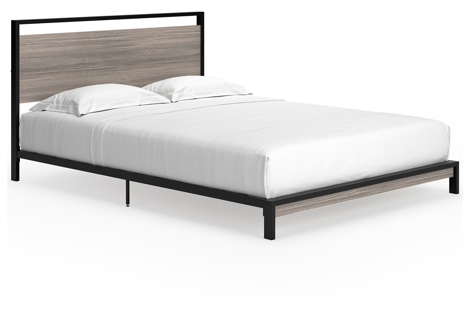 Dontally Contemporary Design Platform Bed Queen