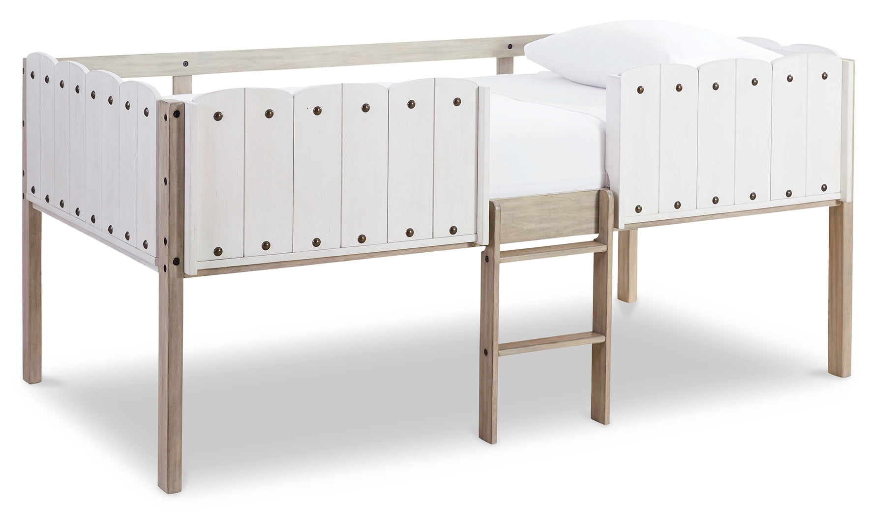 Wrenalyn Modern Twin Loft Contemporary Bed