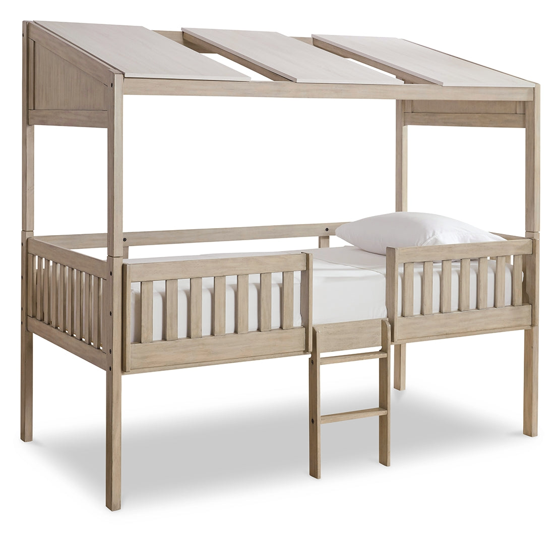 Wrenalyn Modern Twin Loft Contemporary Bed