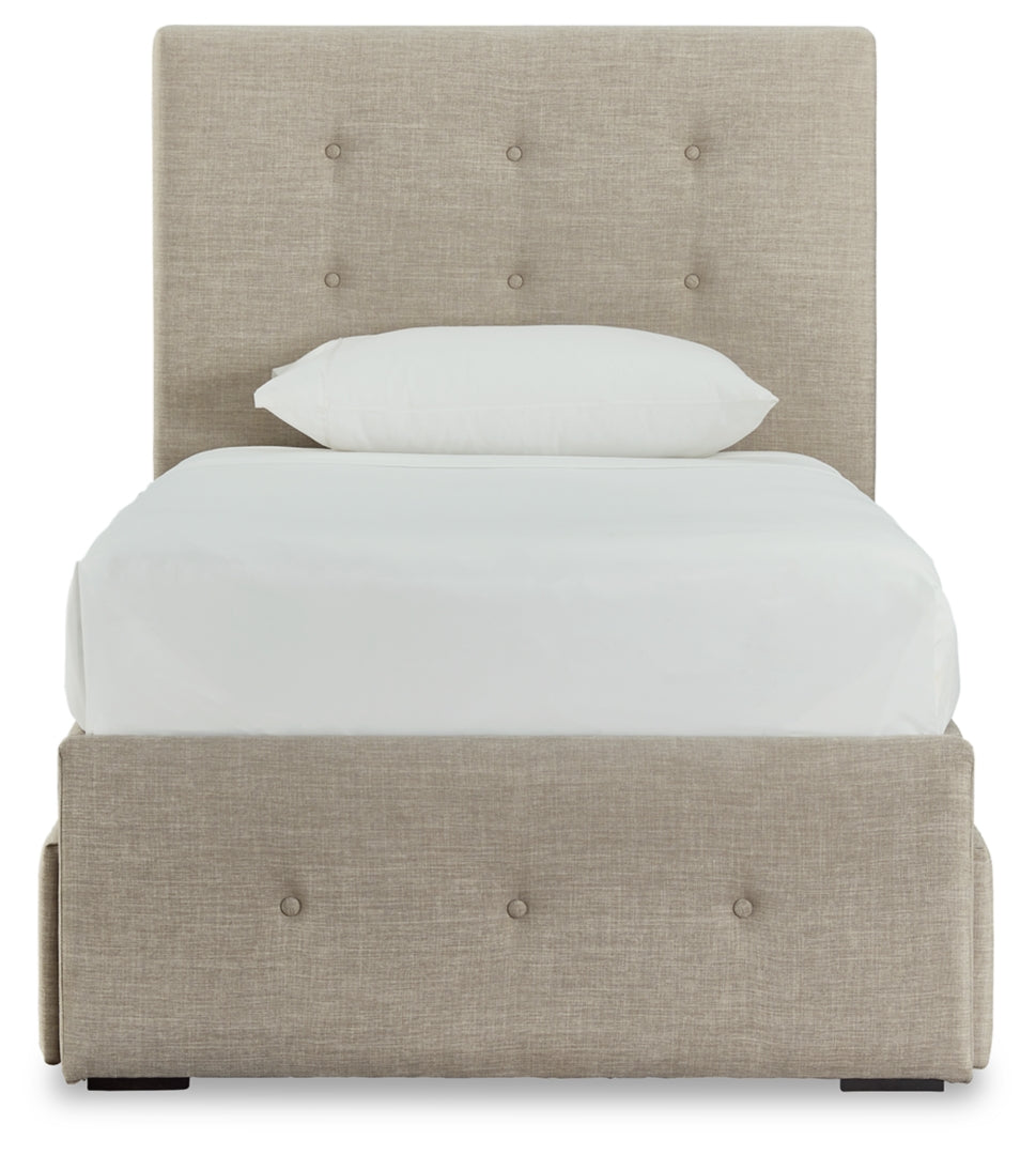 Gladdinson Upholstery & Foam-Cushioned Panels Bed