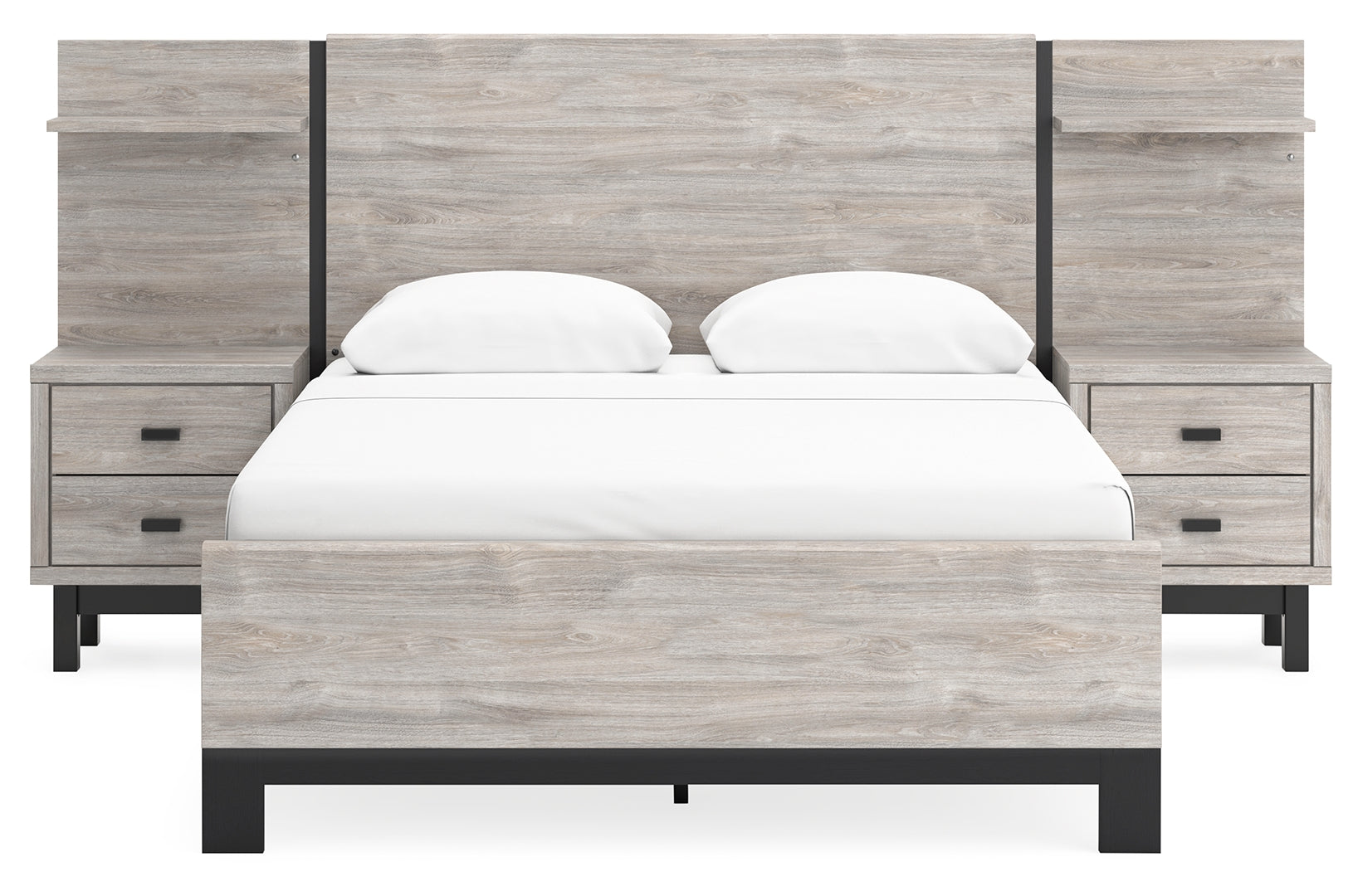 Vessalli Sleek Style Contemporary Panel Bed